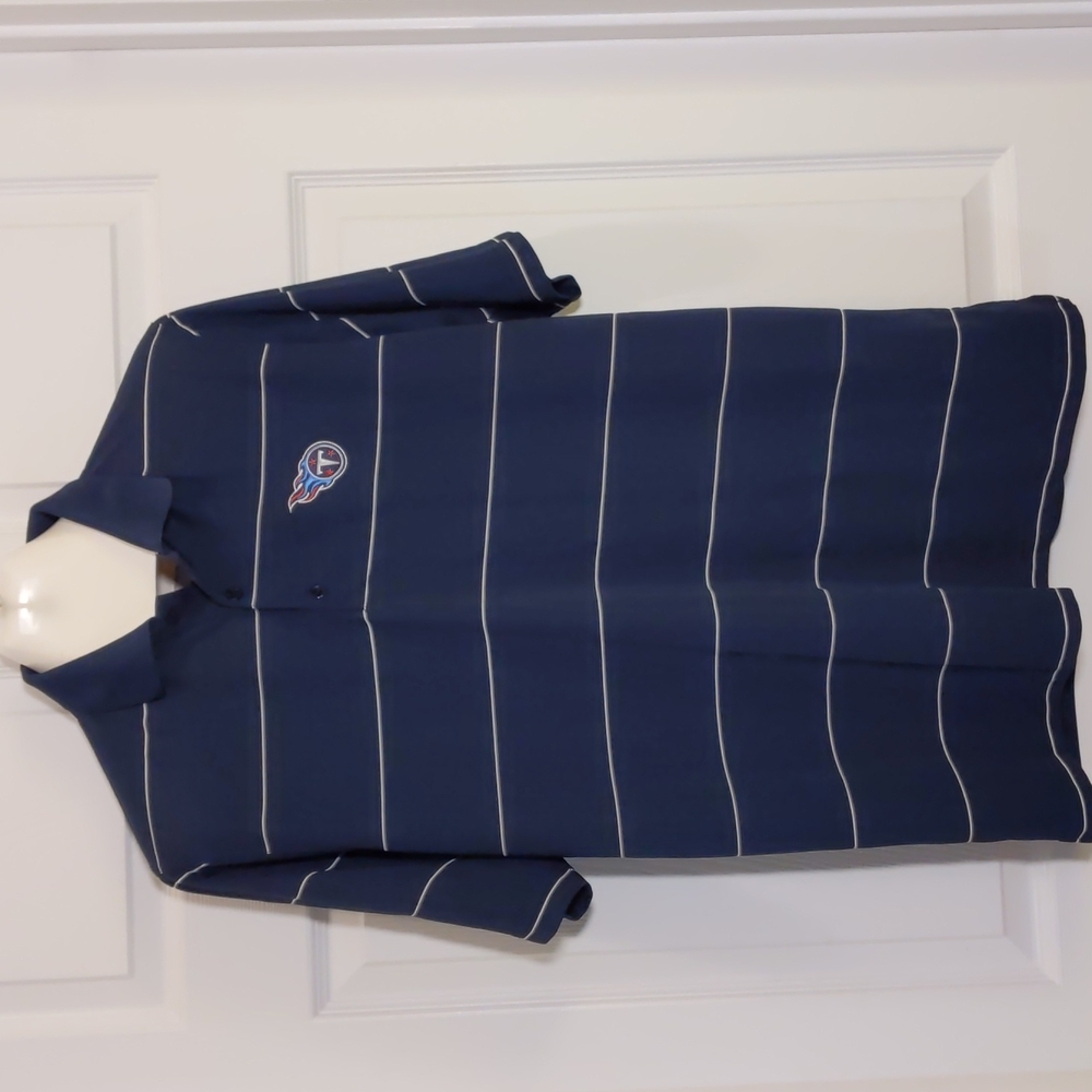 Tennessee Titans, Bud Light Polo Style Shirt Large